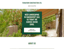Tablet Screenshot of landscapingvancouverbc.com